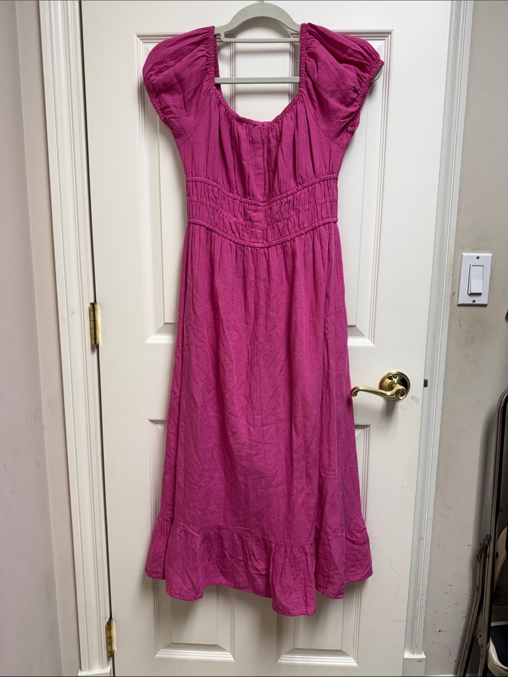 Sim & Sam Linen-blend Maxi Dress - Picture 6 of 10